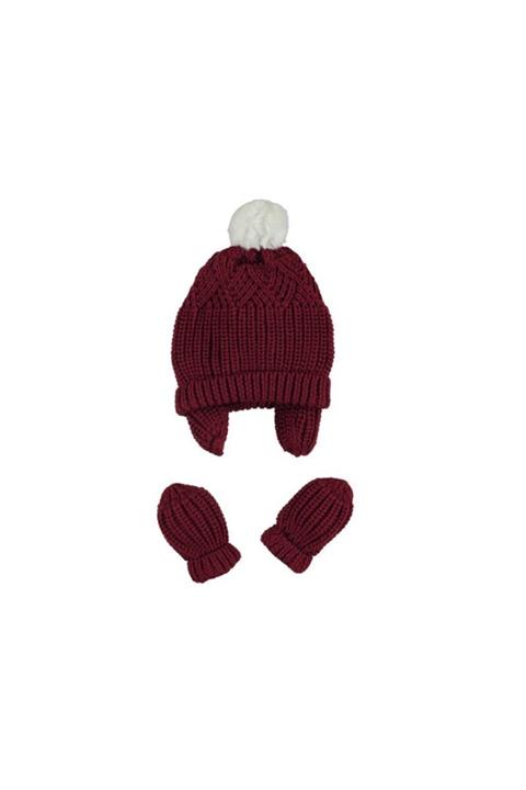 MAYORAL Unisex Çocuk Bere Eldiven Takım