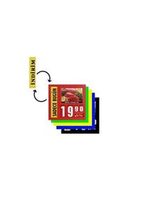 Soydan Raf Beyaz A5 Fiyat Etiketliği - Pnc-3537
