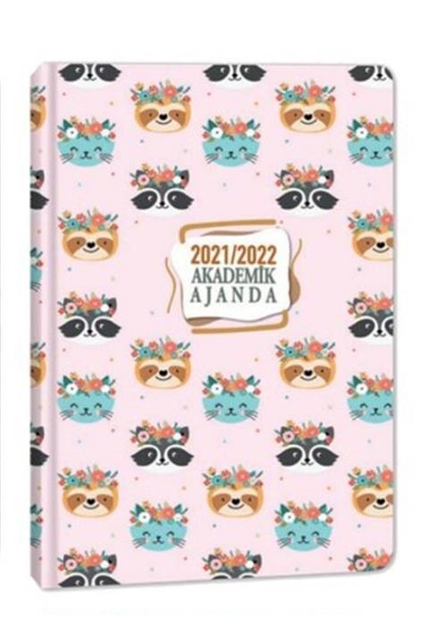 KESKİN COLOR 2021/2022 17x24 Ciltli Akademik Ajanda-pets