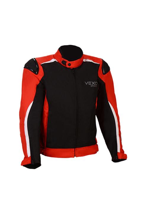 Vexo Unisex Siyah Motorcu Mont