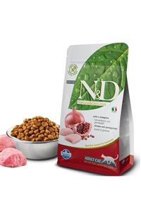 N&D Tahılsız Tavuklu Narlı Yetişkin Kedi Maması 1,5 Kg