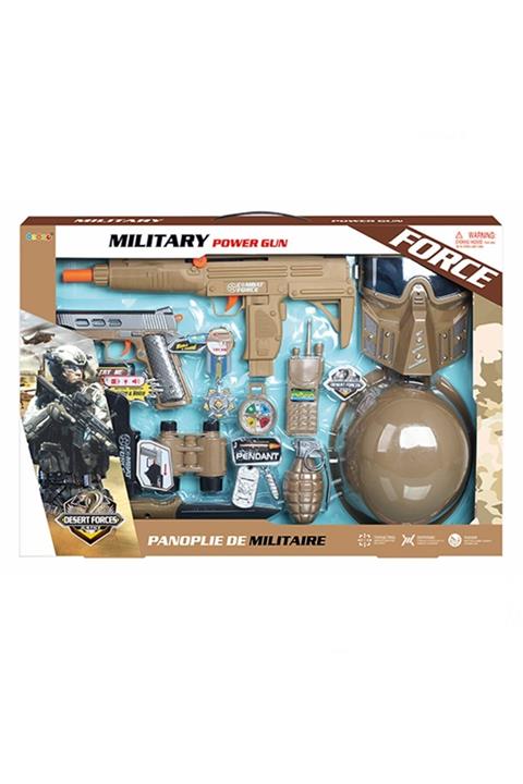 Salkım Toys Power Gun Asker Silah Seti 36150