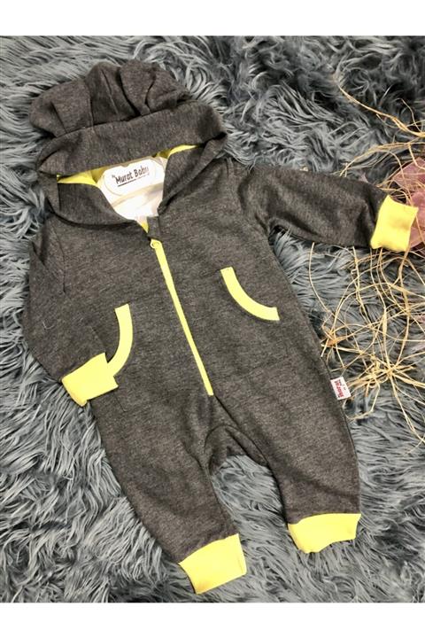 Murat Baby Cepli Kapüşonlu Badili Tulum