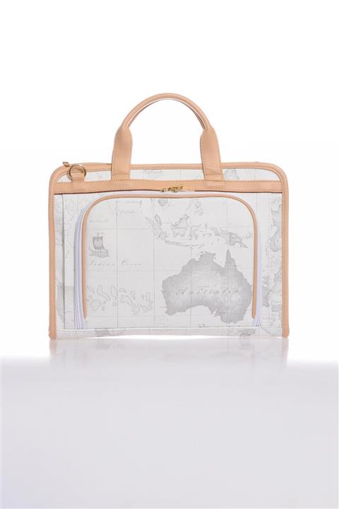 Sergio Giorgianni Mpist9121 7 Map Desenli Unisex Evrak Çantası
