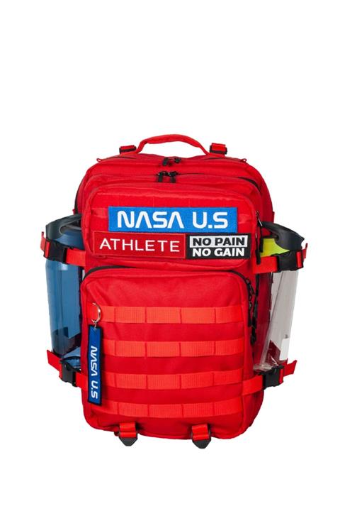 NASA U S Nasa U.s Standart Boy Kırmızı Laptop Çantası