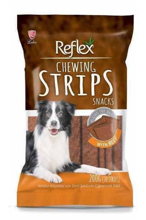 Reflex Chewing Strip Biftekli Köpek Ödülü 200 Gr X2 Adet