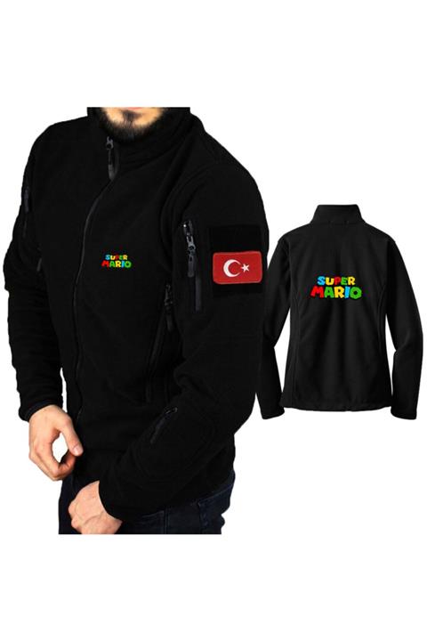 astak Super Mario Askeri Taktik Polar /mont Peç'li Bll367