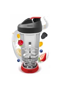 SLIME SHAKER 3 Bıçaklı Shaker Sporcu Içeceği Karıştırıcı Pilsiz Çalışan Pratik El Blenderı Manuel Kullanım