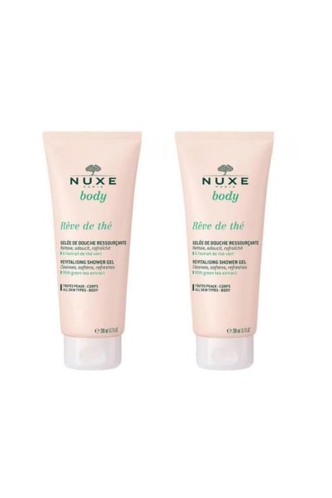 Nuxe Reve De The Revitalising Shower Gel 200 Ml X 2