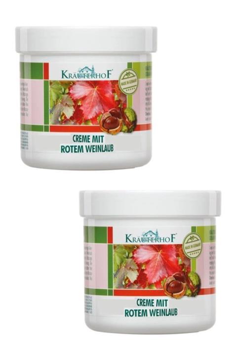 Krauterhof Kırmızı Asma Yaprağı Bacak Kremi 100 Ml X2