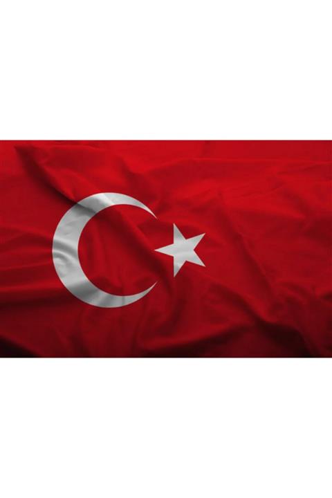 Vatan Türk Bayrak Türk Bayrağı 1. Sınıf Kumaş Polyester Bayrak 300x450 Cm