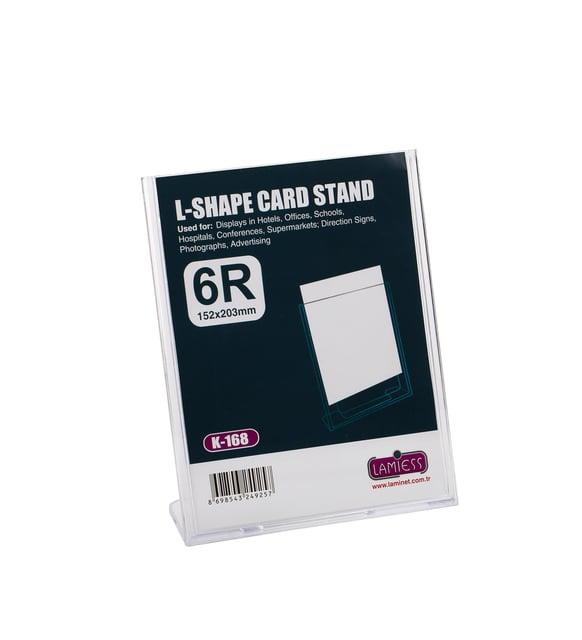 Lamiess K-166 Masaüstü Reklam Panosu Dikey 5 'li
