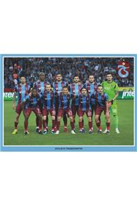 dakik reklam Trabzonspor Kadrosu Baskılı Pano Ts 2018-2019 Kadro Hediye Fotoblok Pano 50x70cm