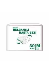 ekobez Bel Bantlı Hasta Bezi Tekstil Yüzey Medıum 30'lu Paket