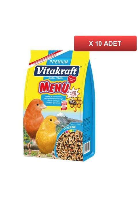 Vitakraft Menü Premium Kanarya Yemi 500 Gr(10 Adet)