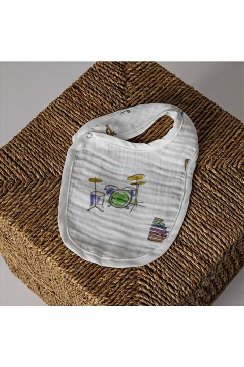 Milly&Molly Musical Instruments Müslin Önlük