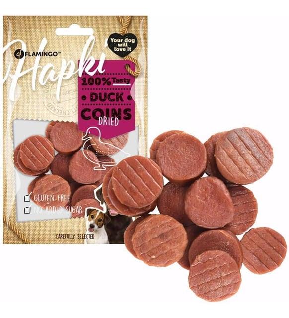 Flamingo Hapki Duck Coins Köpek Ödülü 85gr