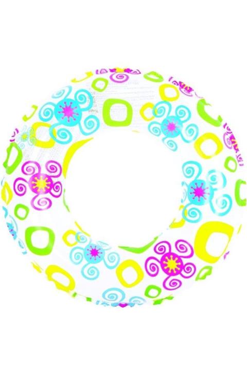 Jilong Çiçek Desenli Şişme Simit