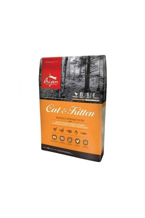 Orijen Kitten Tahılsız Tavuklu Yavru Ve Yetişkin Kedi Maması 17 Kg