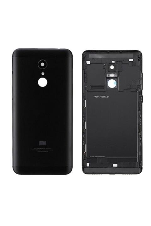 Qudex Xiaomi Redmi 5 Plus Arka Kapak Pil Batarya Kapağı Yüksek Kalite Siyah