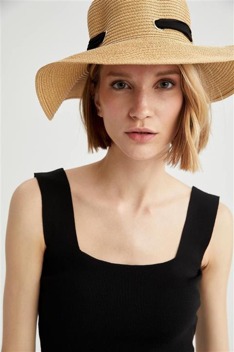 DeFacto Kadın Hasır Şapka