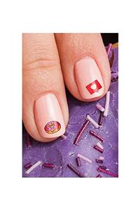 BRCTOPTAN Hello Tırnak Dövmesi, Tırnak Tattoo, Nail Art, Tırnak Sticker Geçici Dövme