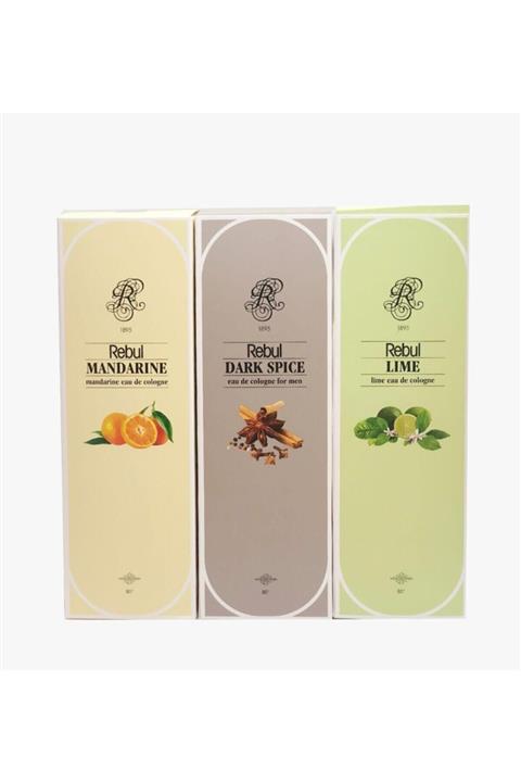 Rebul Mandalina - Dark - Lime 3 Lü Set 100 Ml