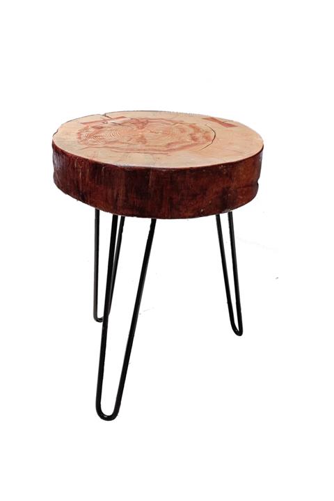 LADİN AKSESUAR Kütük Ahşap Sehpa