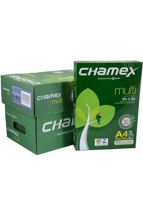Chamex Yeni A4 Fotokopi Kağıdı 80 gr. 5x500 1 Koli