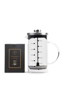 endorfia 600 Ml Ateşe Dayanıklı Cam French Press Ve Türk Kahvesi Siyah