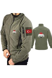 astak Unisex Haki Syria Askeri Taktik Polar Mont Peç'li Bll2222