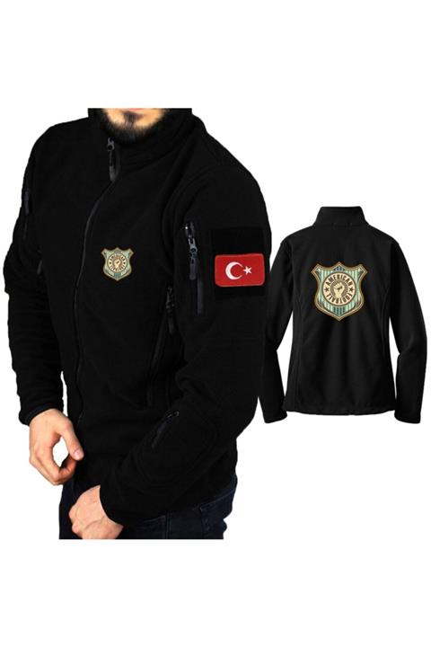 astak American Football Askeri Taktik Polar /mont Peç'li Bll2096