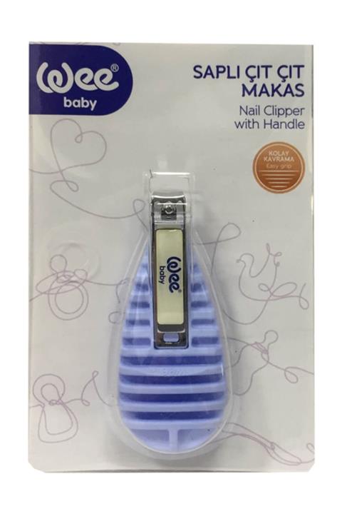 Wee Baby 888 Saplı Çıt Çıt Makas - Mavi