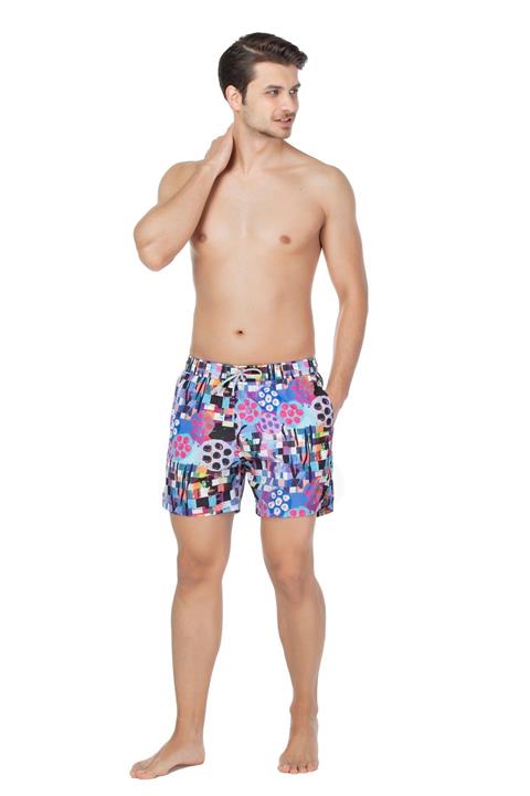 D'S Damat Erkek Şort Mayo Tropik