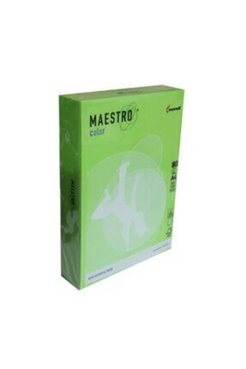 Mondi Maestro Color 80gr Renkli Fotokopi Kağıdı Koyu Yeşil 5 Paket 2500 Sayfa