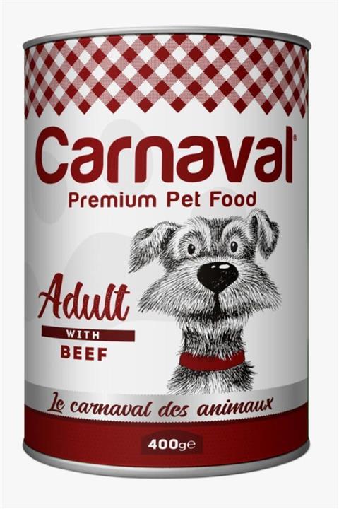 Carnaval Dog Biftekli Köpek Konservesi 400 Gr X 1 Adet