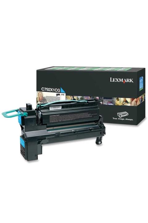 Lexmark C792-c792x1cg Mavi Orjinal Toner Yüksek Kapasiteli