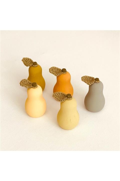 YEDİCE OYUNCAK Ahşap Armut Seti Ahşap Oyuncak