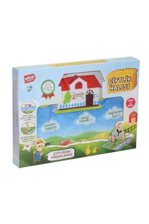 BİRLİK TOYS Marka: Yy-571 Birlik, Eğitici Çiftlik Halısı Küçük Boy