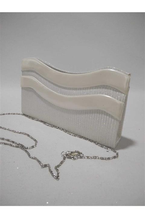 Damla Fashion Kadın Simli Abiye Çanta