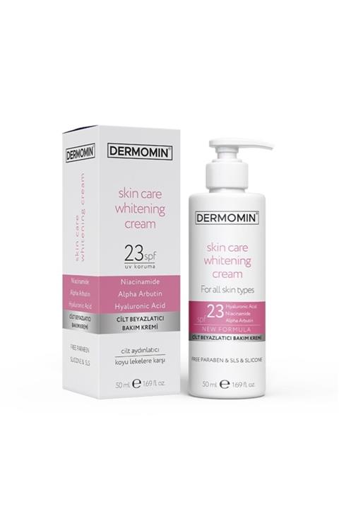 DERMOMİN Cilt Beyazlatıcı Bakım Kremi 50 ml