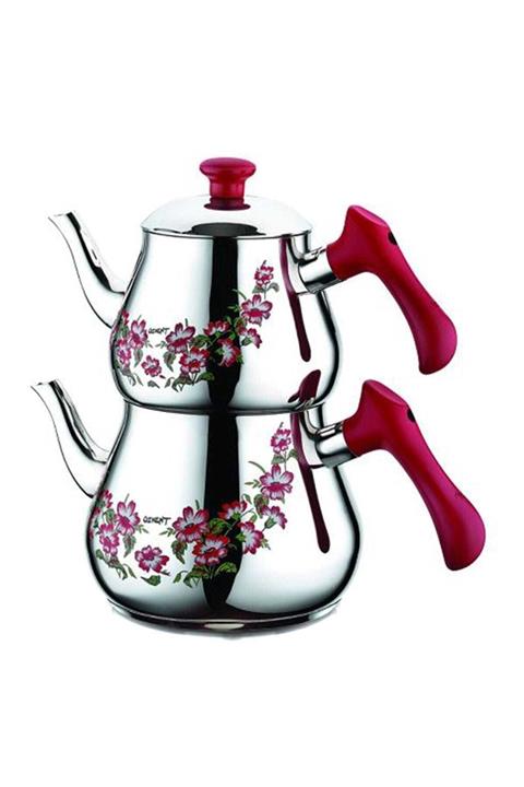 Özkent Piramit Çaydanlık Orta Desenli