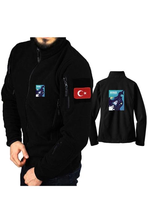 astak Uzay Askeri Taktik Polar /mont Peç'li Bll576