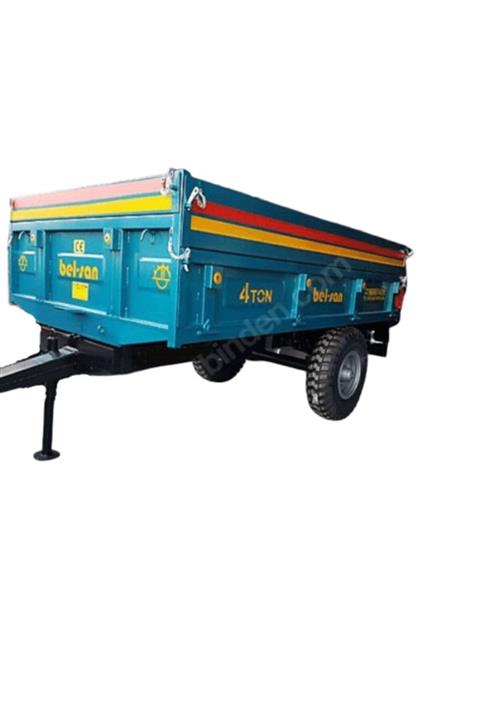 Belsan Bel-san 4 Ton Arkaya Devirmeli Römork