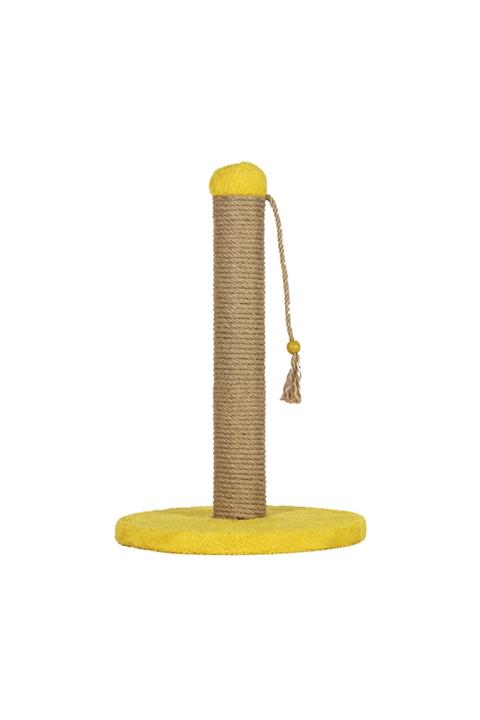 PETSİ Ahşap Direk Kedi Tırmalama 30x50cm Sarı