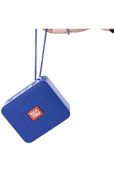 POLYGOLD Hobipix Kablosuz Hoparlör Bluetooth Speaker Ses Bombası Tg-166 Mavi