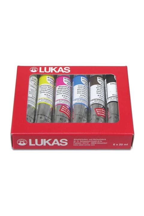 Lukas Studio Yağlı Boya Set 6 Renkx 20ml
