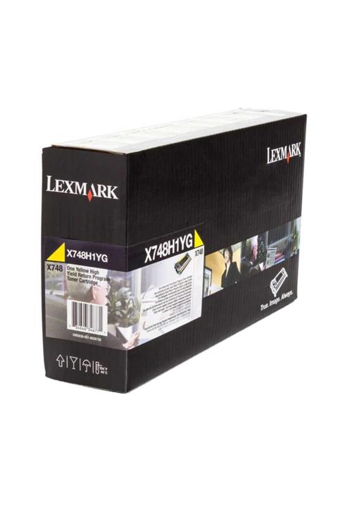 Lexmark X748-x748h1yg Sarı Orjinal Toner Yüksek Kapasiteli