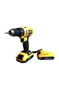 BAUER Tools Turbo 18v 1.300 Ma Turbo X2 Li-ion Çift Akülü Vidalama Şarjlı Matkap