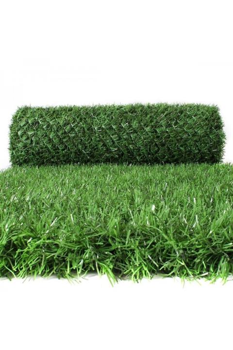 YEŞİL Çim Çit Örgü Telli 120 Cm X 5 M